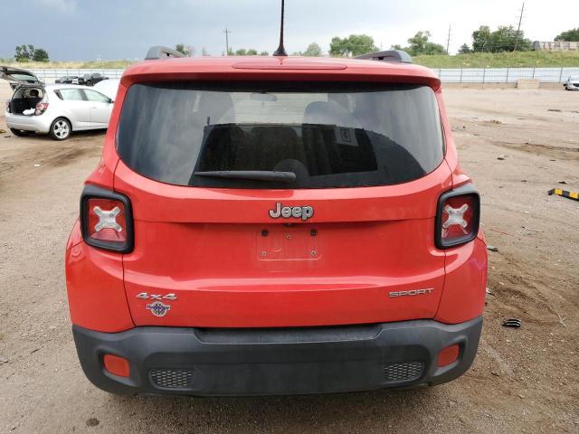  JEEP RENEGADE 2017 Czerwony