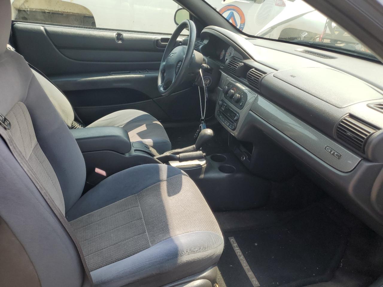 2005 Chrysler Sebring Gtc VIN: 1C3EL75R15N579706 Lot: 64603095