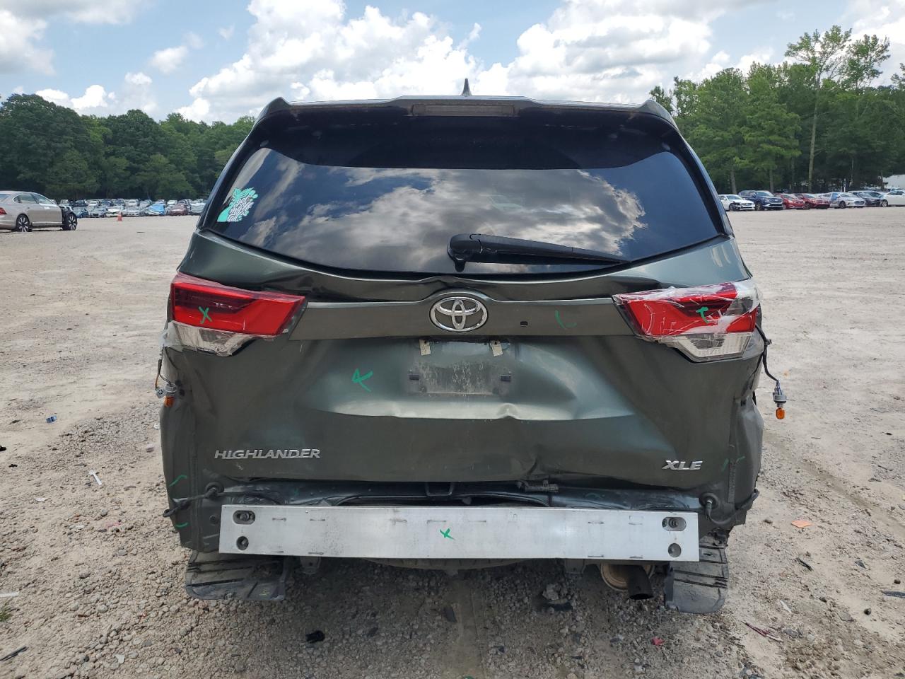 2019 Toyota Highlander Se VIN: 5TDKZRFH4KS294342 Lot: 64249055