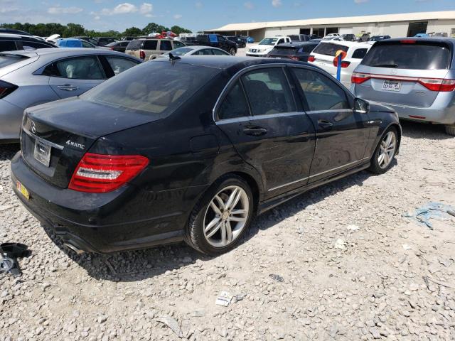  MERCEDES-BENZ C-CLASS 2012 Black