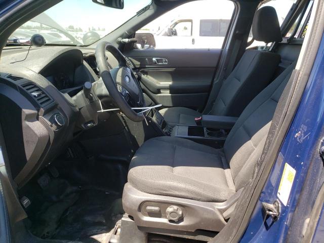 FORD EXPLORER 2018 Blue