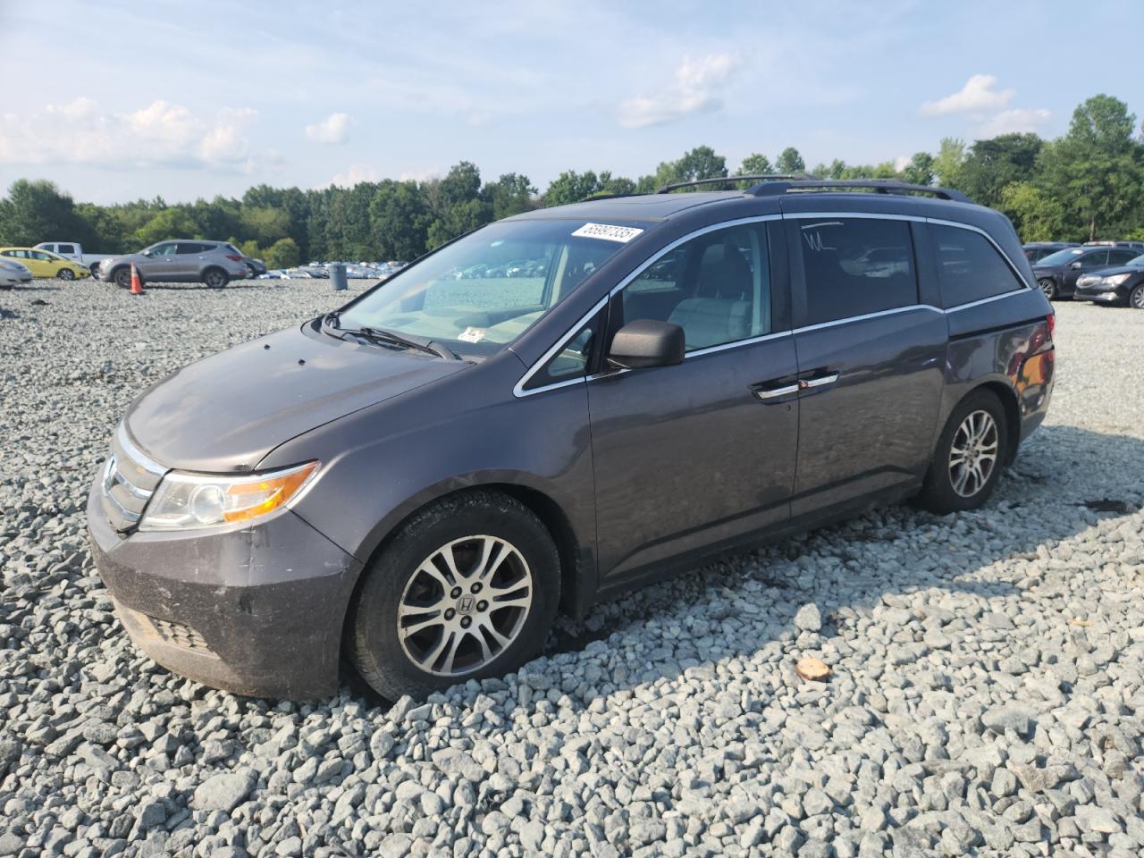 2011 Honda Odyssey Exl grey null gas 5FNRL5H64BB073185 photo #1