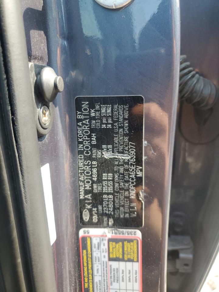 2014 Kia Sportage Sx VIN: KNDPCCA65E7639077 Lot: 63512125