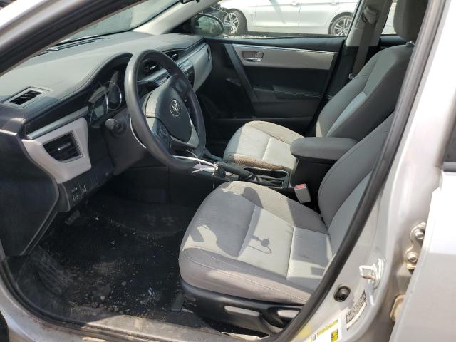  TOYOTA COROLLA 2016 Серебристый