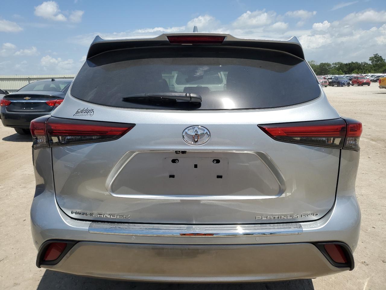 2022 Toyota Highlander Platinum VIN: 5TDFZRBH1NS179659 Lot: 63636095
