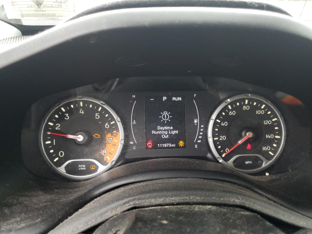 2017 Jeep Renegade Latitude VIN: ZACCJBBBXHPG55339 Lot: 65172925