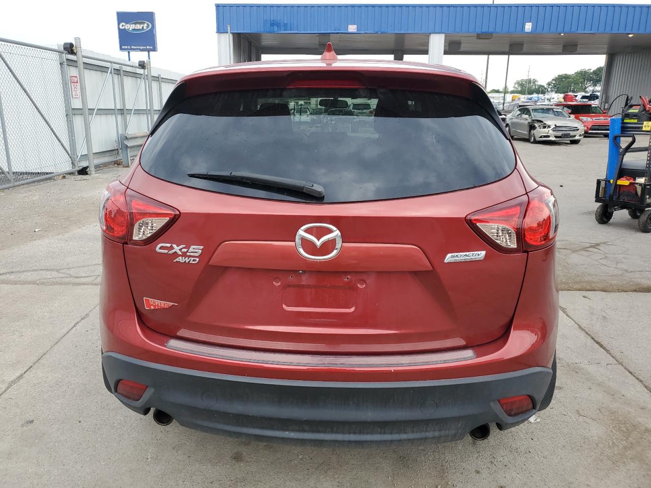 2013 Mazda Cx-5 Touring VIN: JM3KE4CE9D0136049 Lot: 64466335