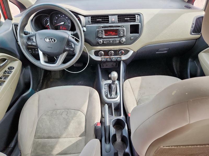Sedans KIA RIO 2014 Czerwony