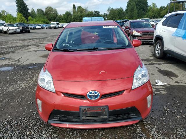  TOYOTA PRIUS 2015 Red