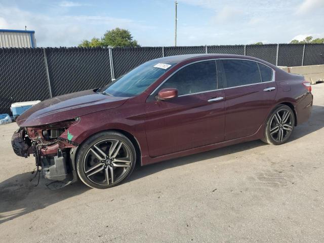  HONDA ACCORD 2016 Burgundy