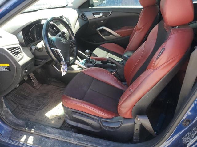  HYUNDAI VELOSTER 2015 Granatowy