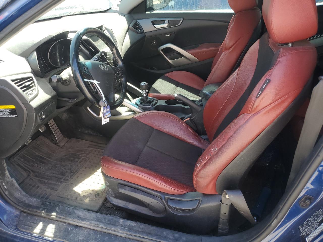 2015 Hyundai Veloster Turbo VIN: KMHTC6AE8FU241688 Lot: 63326995