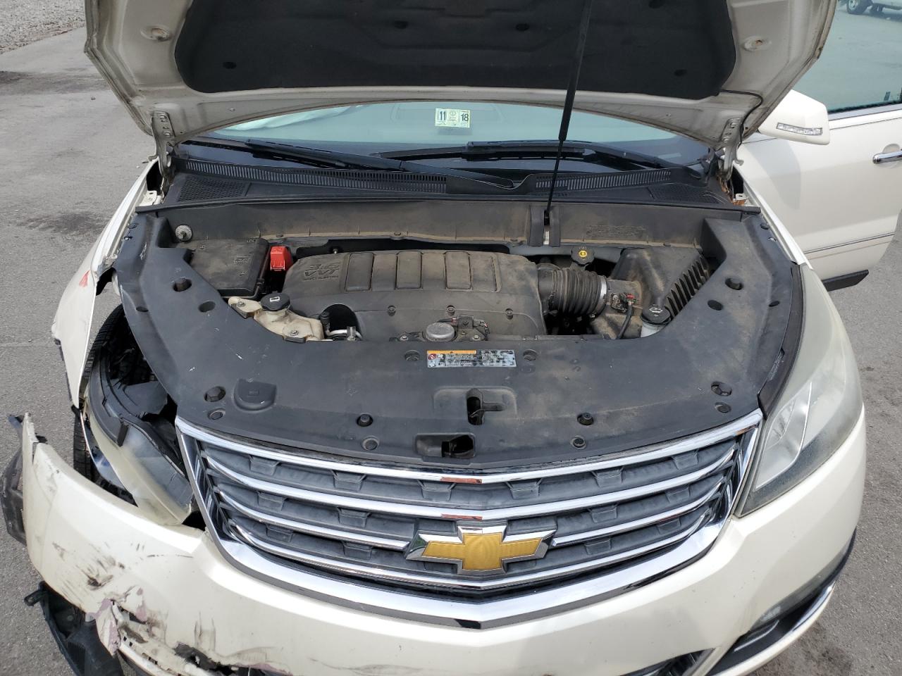 2013 Chevrolet Traverse Ltz VIN: 1GNKVLKDXDJ222385 Lot: 62939745