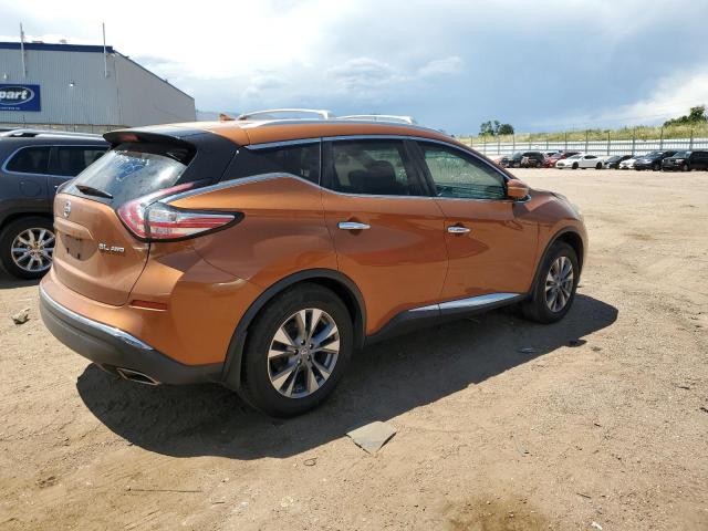  NISSAN MURANO 2015 Pomarańczowy