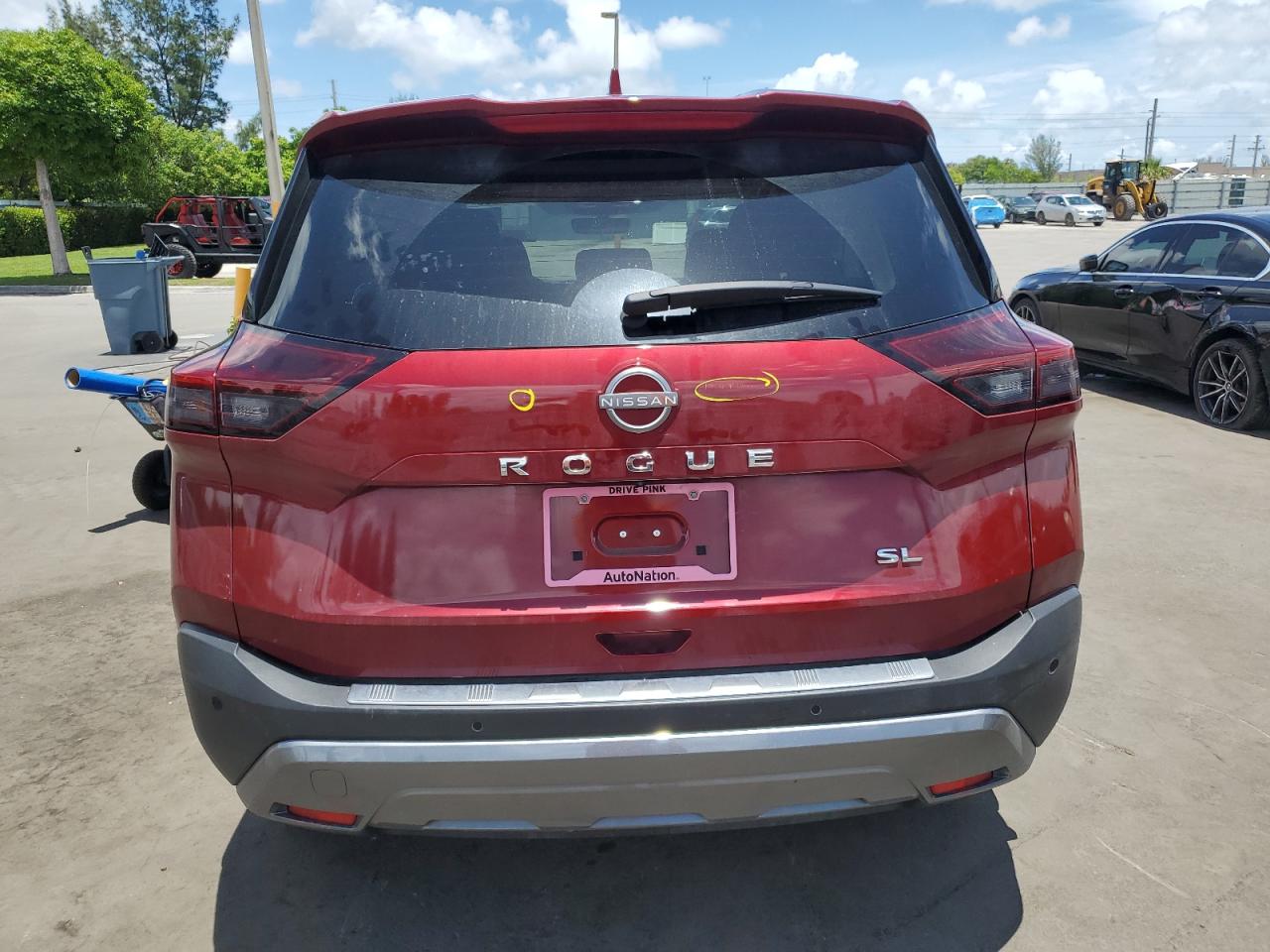 2022 Nissan Rogue Sl VIN: 5N1BT3CAXNC711342 Lot: 64439855