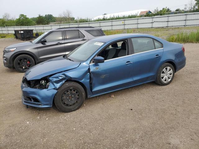  VOLKSWAGEN JETTA 2017 Blue