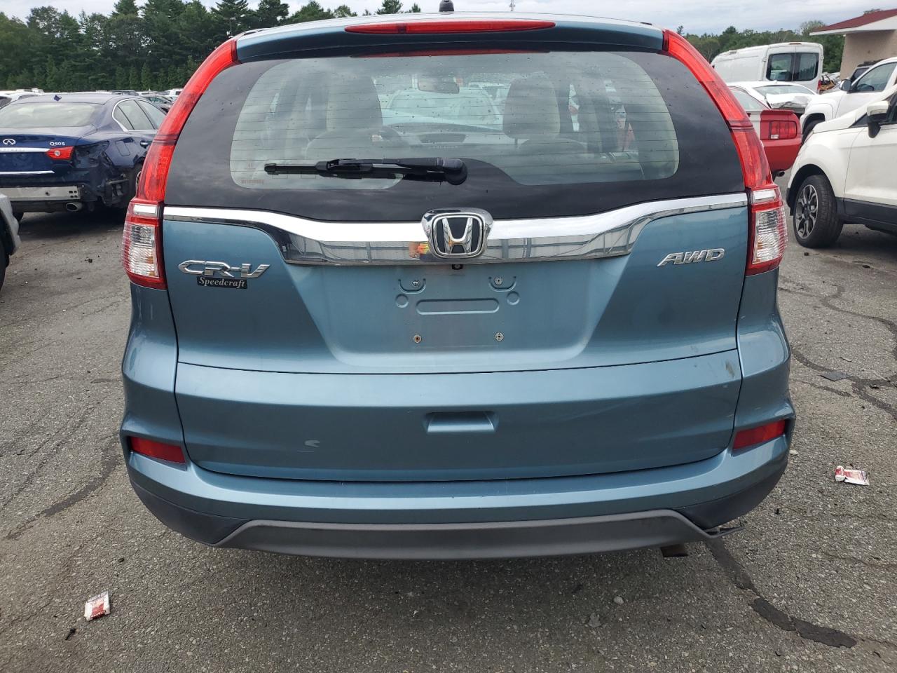 2015 Honda Cr-V Lx VIN: 2HKRM4H38FH601895 Lot: 64735715