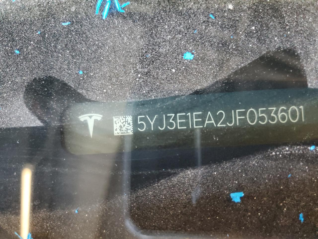 2018 Tesla Model 3 VIN: 5YJ3E1EA2JF053601 Lot: 64830075