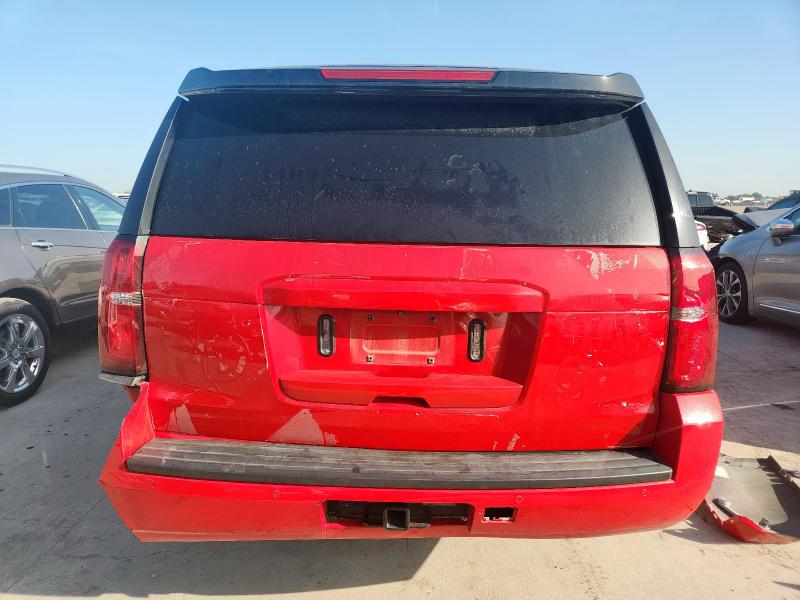  CHEVROLET TAHOE 2018 Red