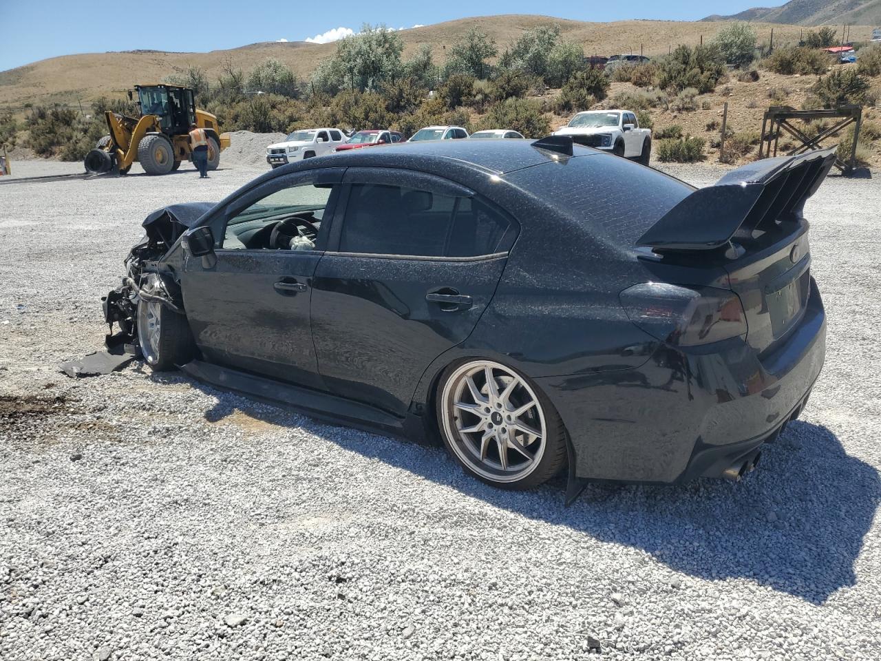 2019 Subaru Wrx Sti black null gas JF1VA2R66K9819878 photo #3