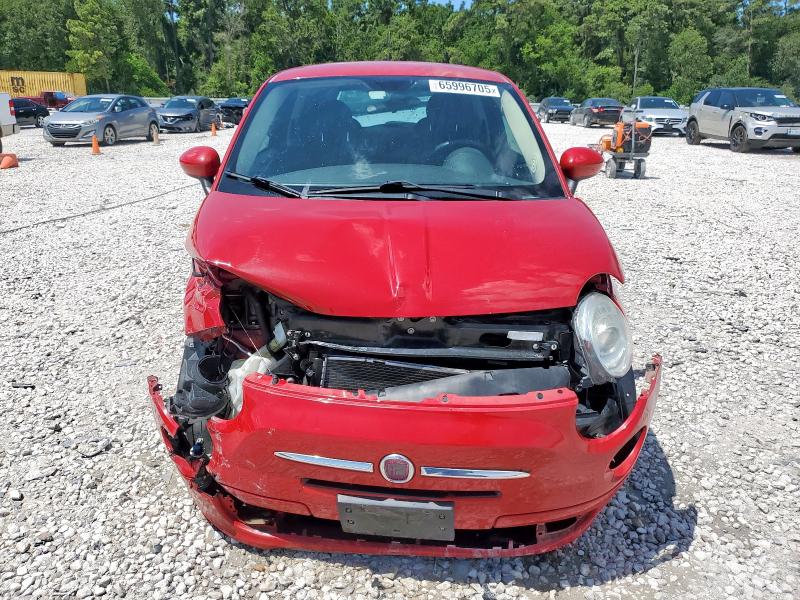  FIAT 500 2014 Czerwony