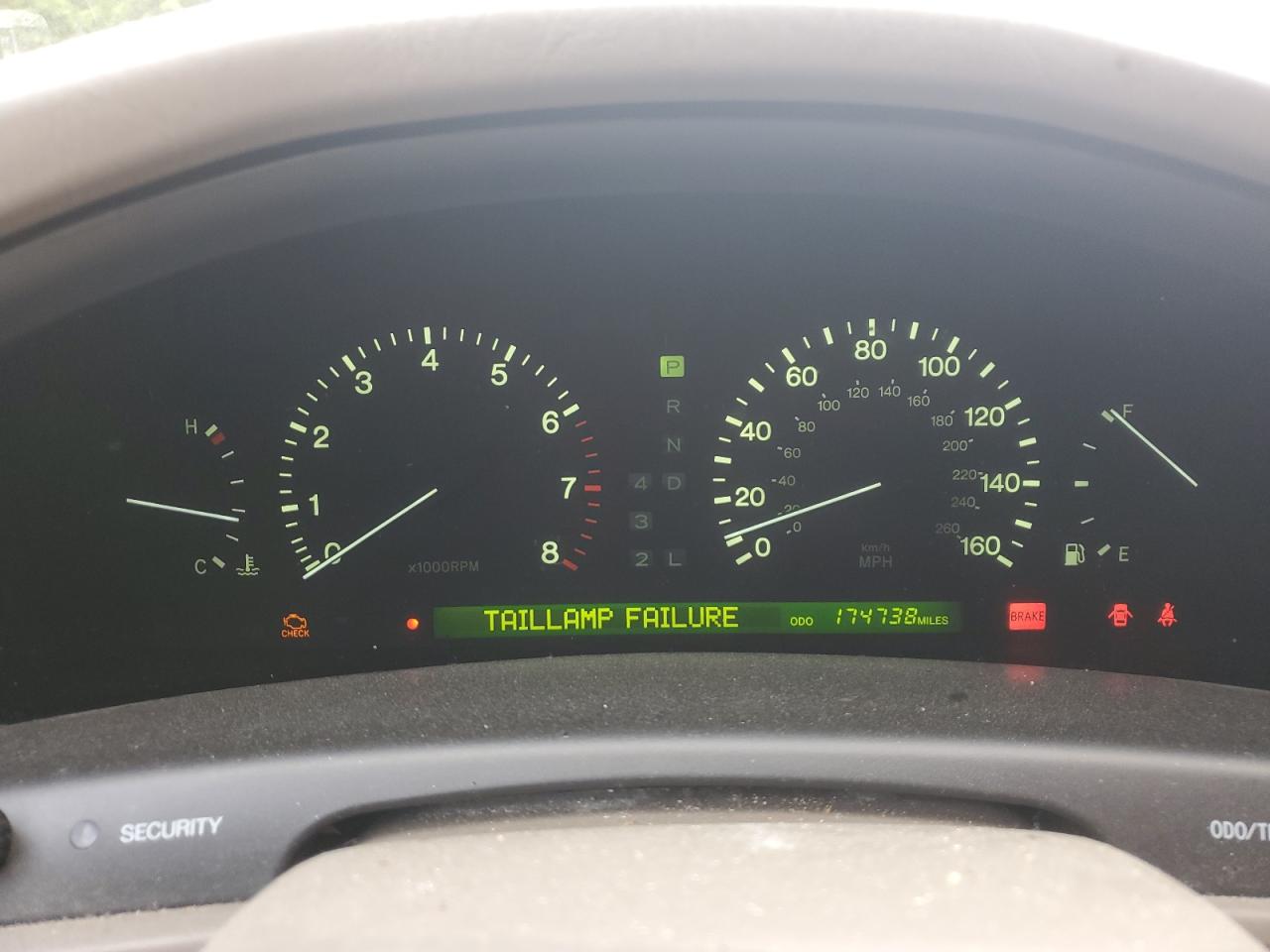 2000 Lexus Ls 400 VIN: JT8BH28F2Y0167895 Lot: 65144355