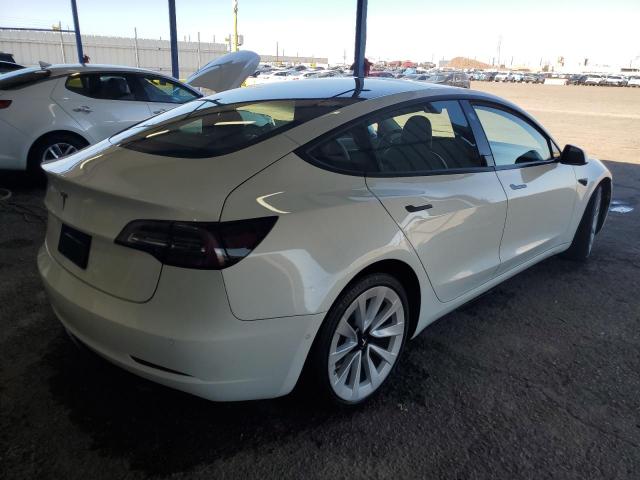  TESLA MODEL 3 2022 White