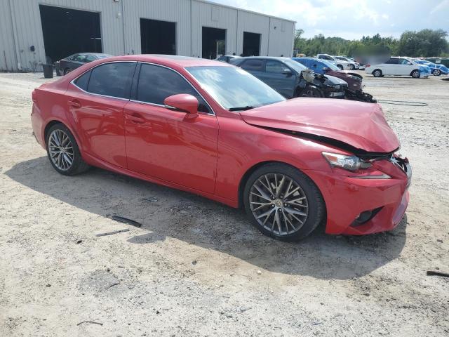  LEXUS IS 2016 Red