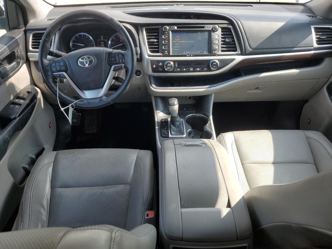 2015 Toyota Highlander Limited VIN: 5TDDKRFH6FS089317 Lot: 64934425