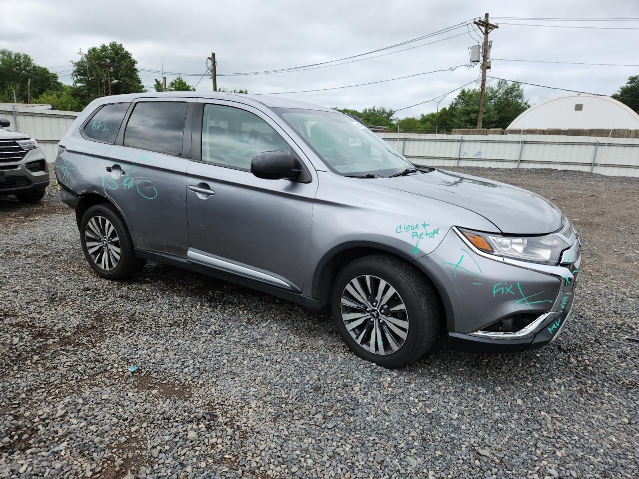 2019 Mitsubishi Outlander Es VIN: JA4AD2A34KZ053760 Lot: 64562245