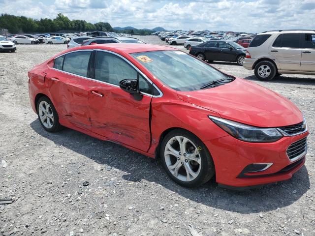 Sedans CHEVROLET CRUZE 2017 Czerwony