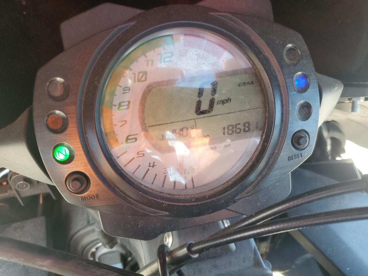 jkazxce149a022882 JKAZXCE149A022882 2009 Kawasaki Zx1000 E