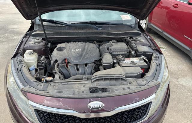 Sedans KIA OPTIMA 2013 Burgundy