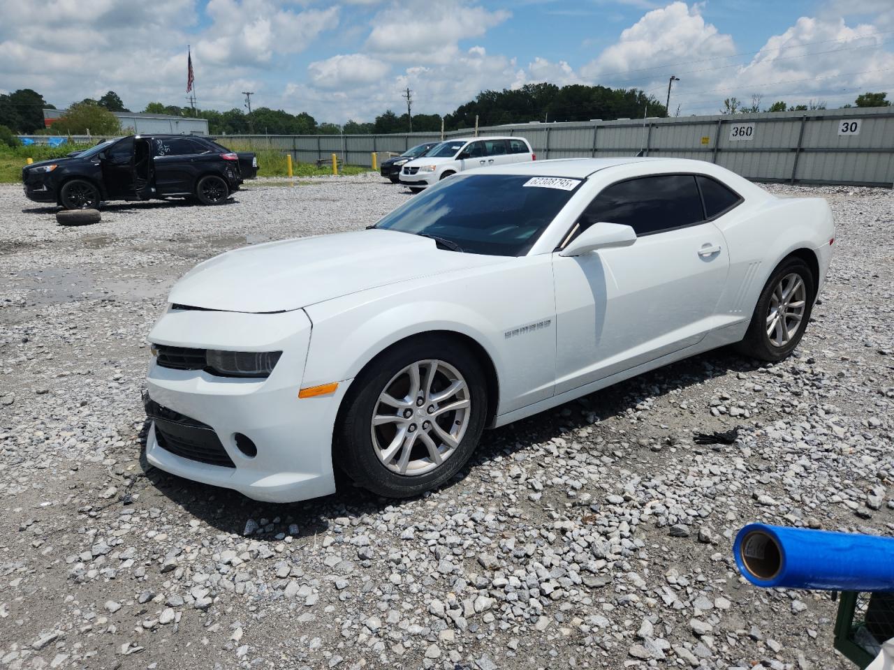 2015 Chevrolet Camaro Lt white null gas 2G1FD1E3XF9261120 photo #1