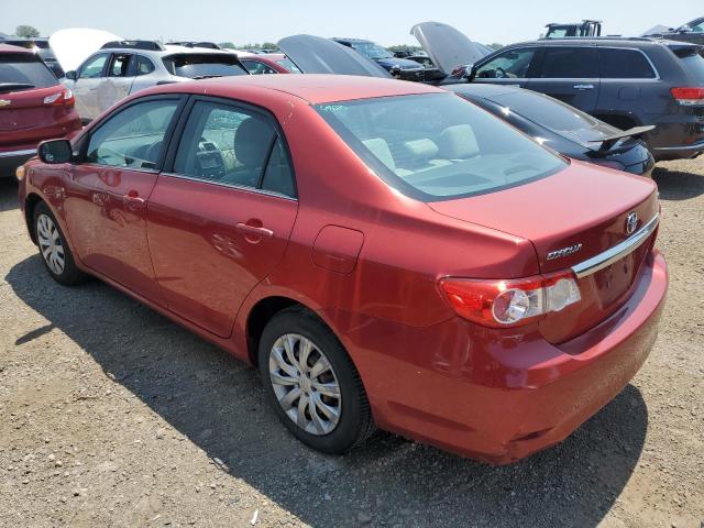  TOYOTA COROLLA 2013 Czerwony