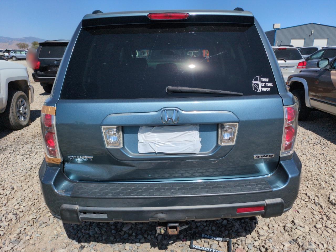2007 Honda Pilot Ex VIN: 2HKYF18487H515551 Lot: 63500975