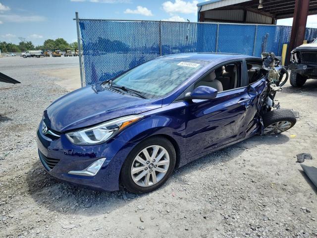  HYUNDAI ELANTRA 2014 Blue