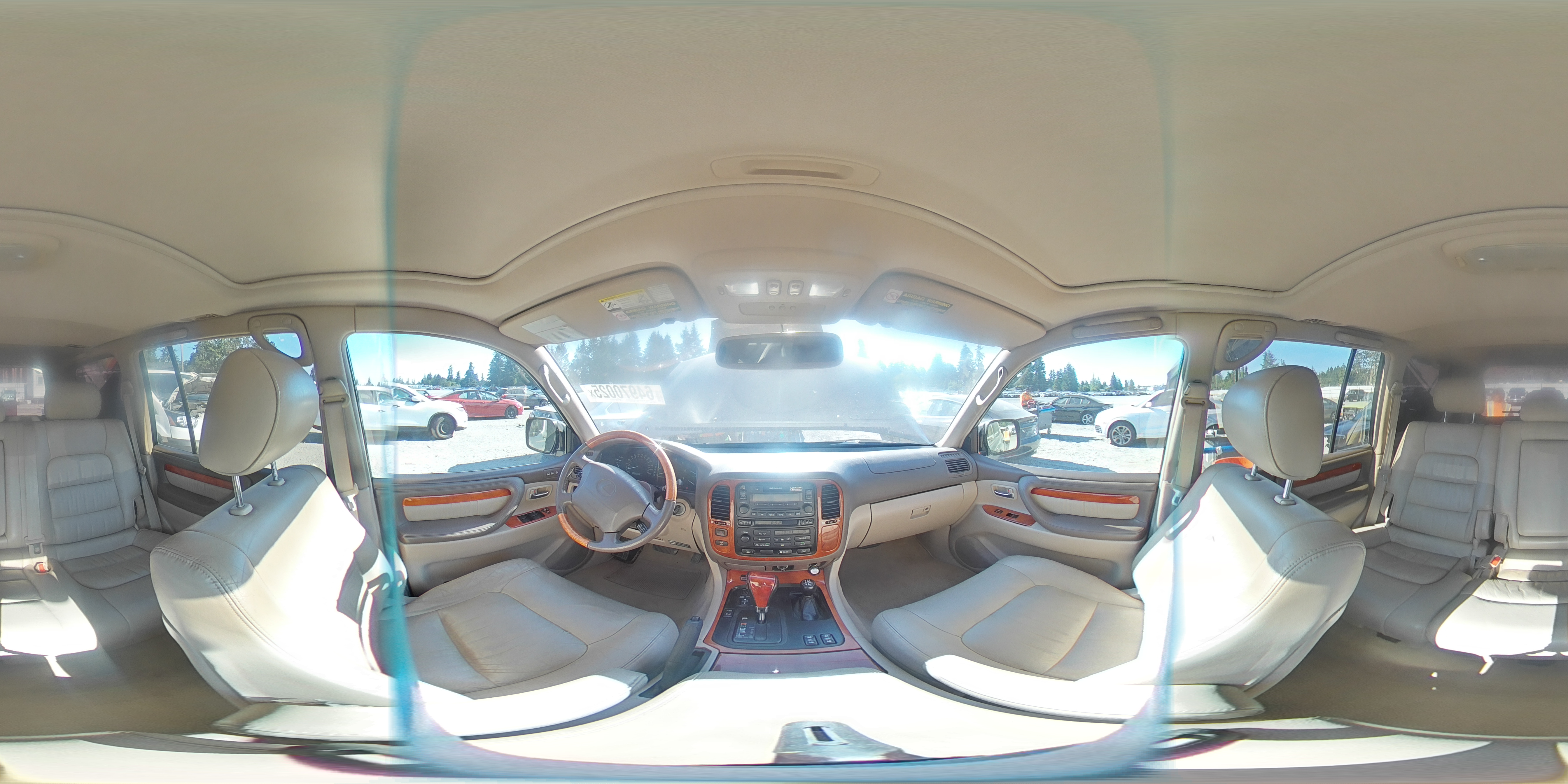 2000 Lexus Lx 470 VIN: JT6HT00W0Y0111570 Lot: 64970025