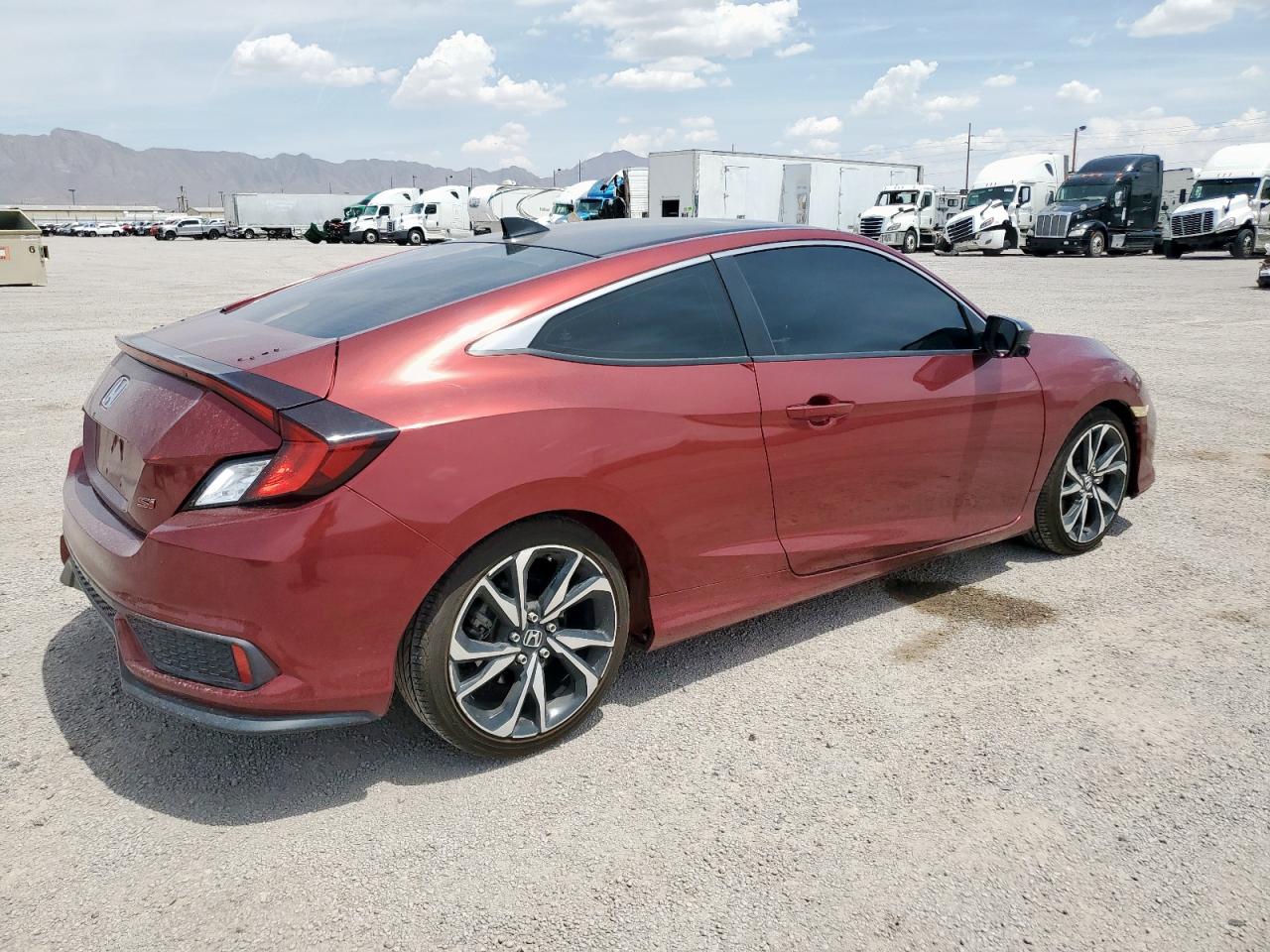 2020 Honda Civic Si brown null gas 2HGFC3A56LH750114 photo #4