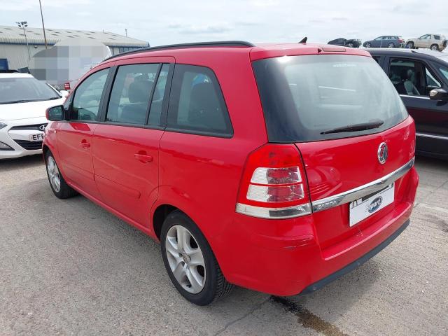 2012 VAUXHALL ZAFIRA EXC