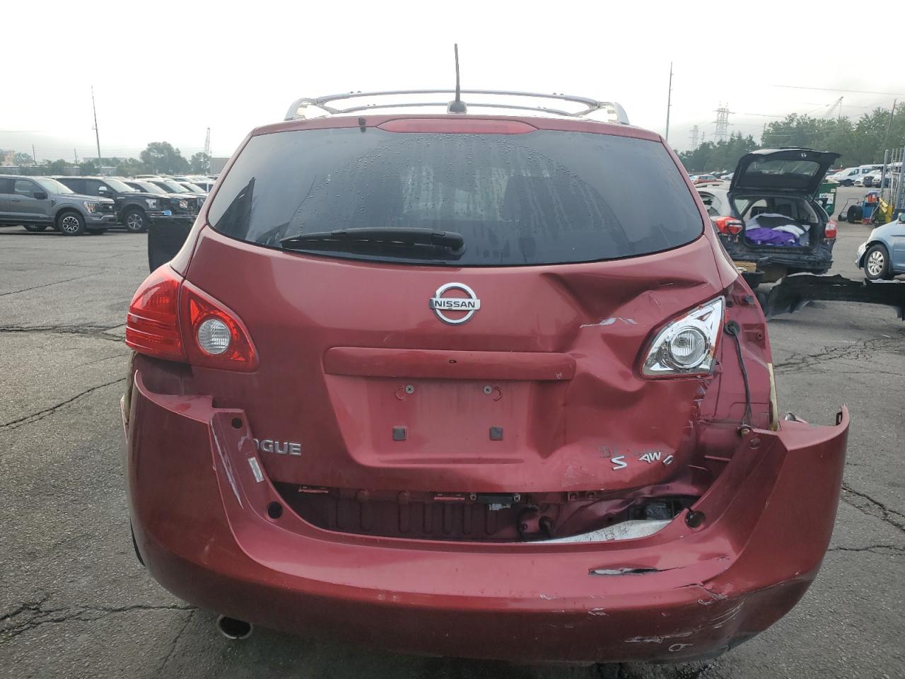 2008 Nissan Rogue S VIN: JN8AS58V88W131458 Lot: 65361565