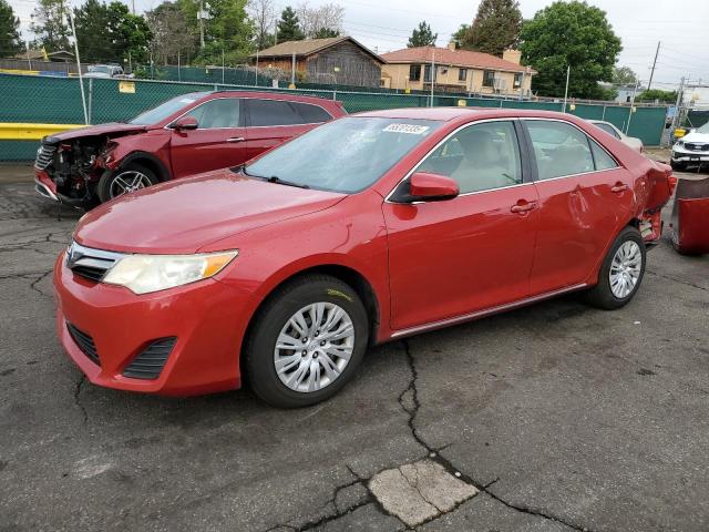 Sedans TOYOTA CAMRY 2012 Czerwony