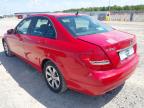 2013 MERCEDES BENZ C200 EXECU for sale at Copart CORBY