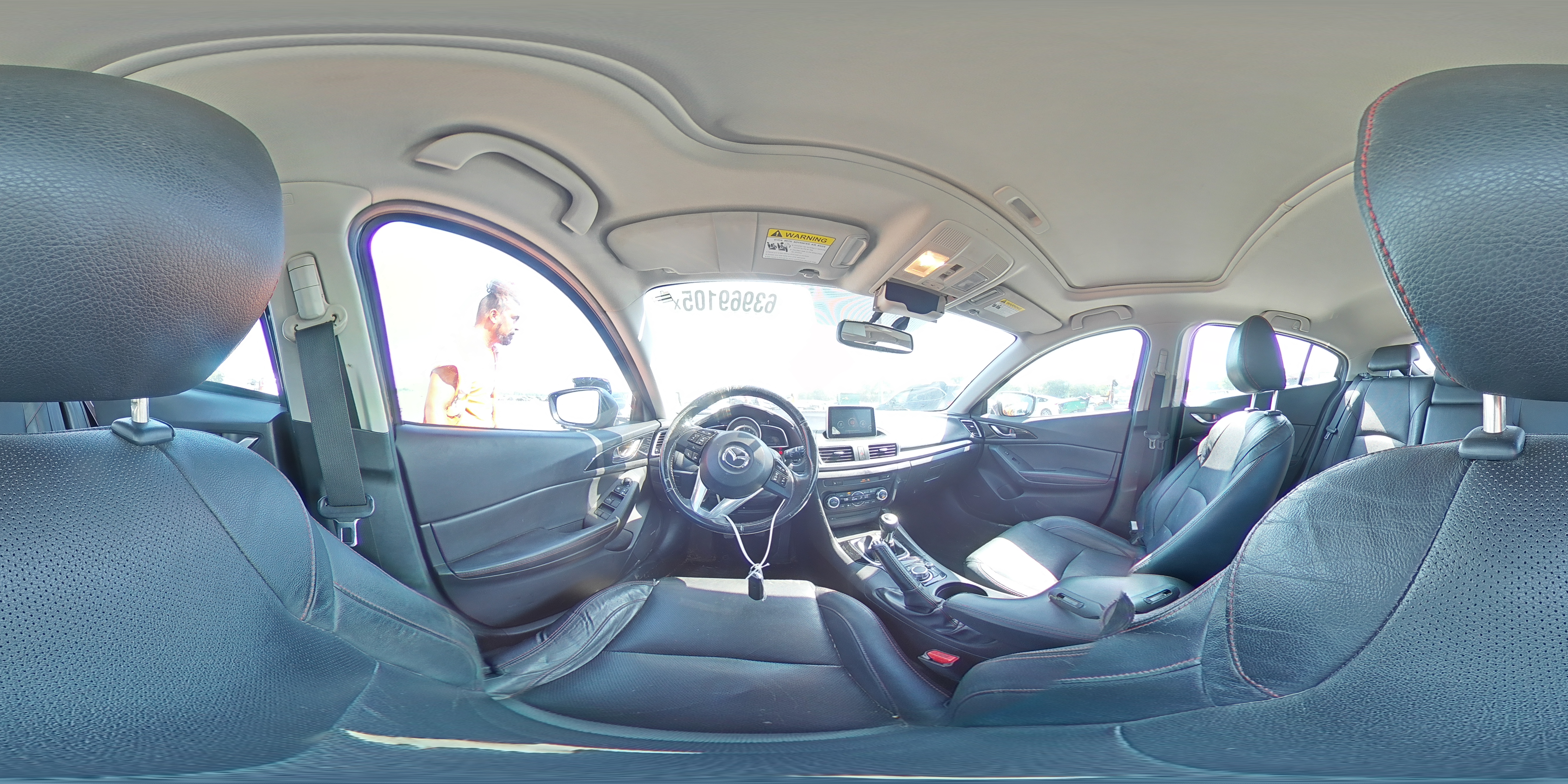 2015 Mazda 3 Grand Touring VIN: JM1BM1M36F1233536 Lot: 63969105