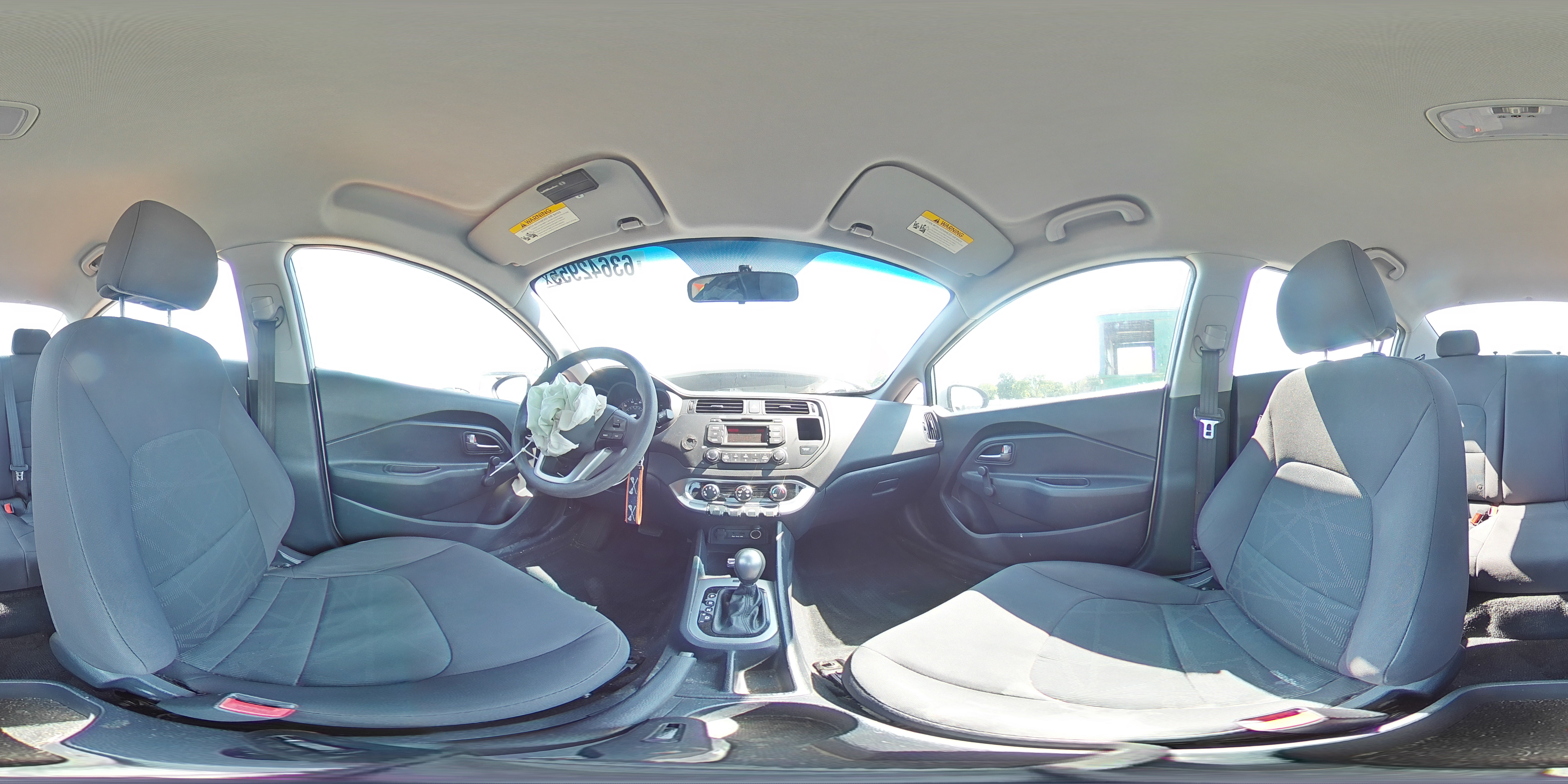 2015 Kia Rio Lx VIN: KNADM4A33F6467552 Lot: 63642955