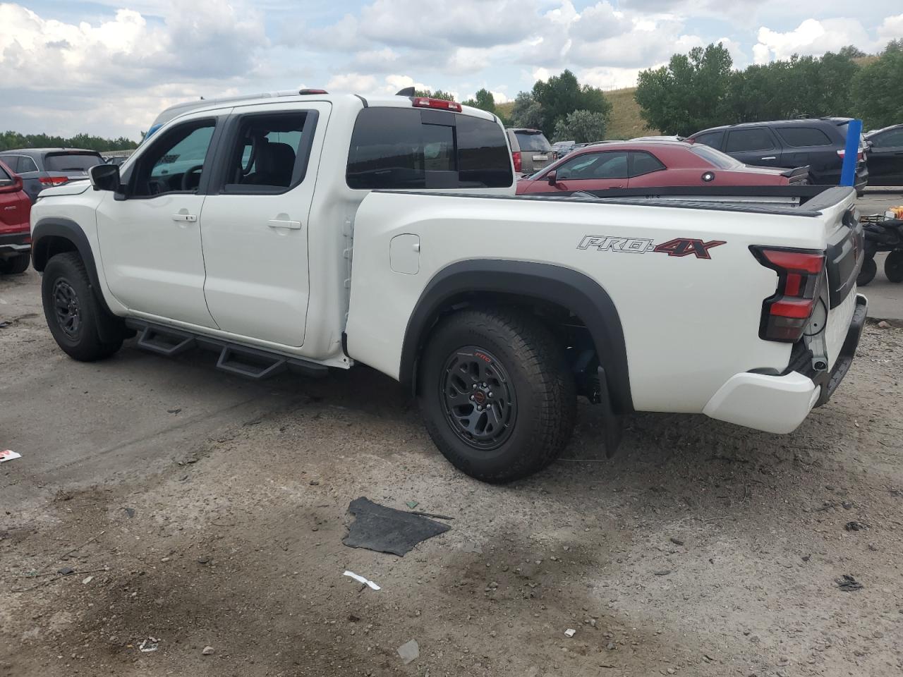 2025 Nissan Frontier Sv white null gas 1N6ED1FK6SN647613 photo #3