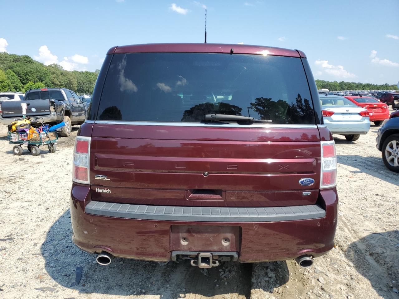 2018 Ford Flex Sel VIN: 2FMHK6C81JBA04796 Lot: 63691675