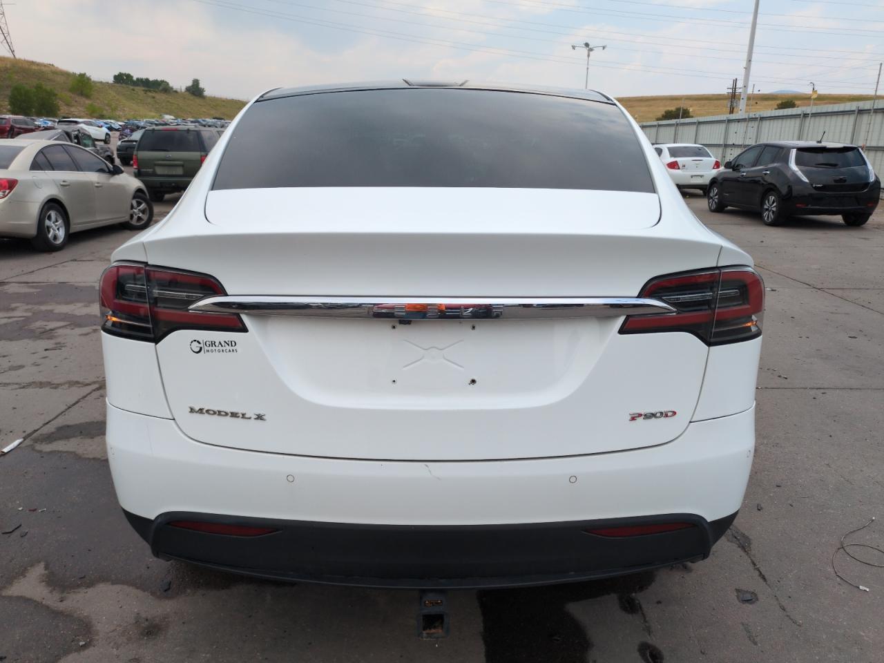 2016 Tesla Model X VIN: 5YJXCAE49GF003613 Lot: 63621455