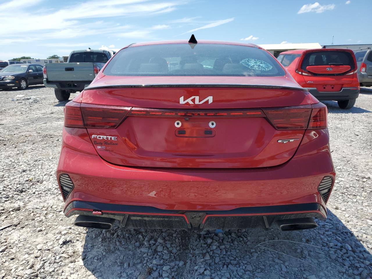 2022 Kia Forte Gt VIN: 3KPF44AC4NE493369 Lot: 62983375