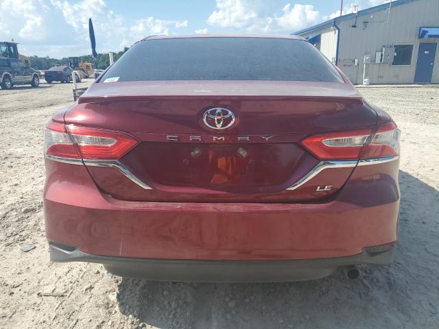  TOYOTA CAMRY 2018 Red